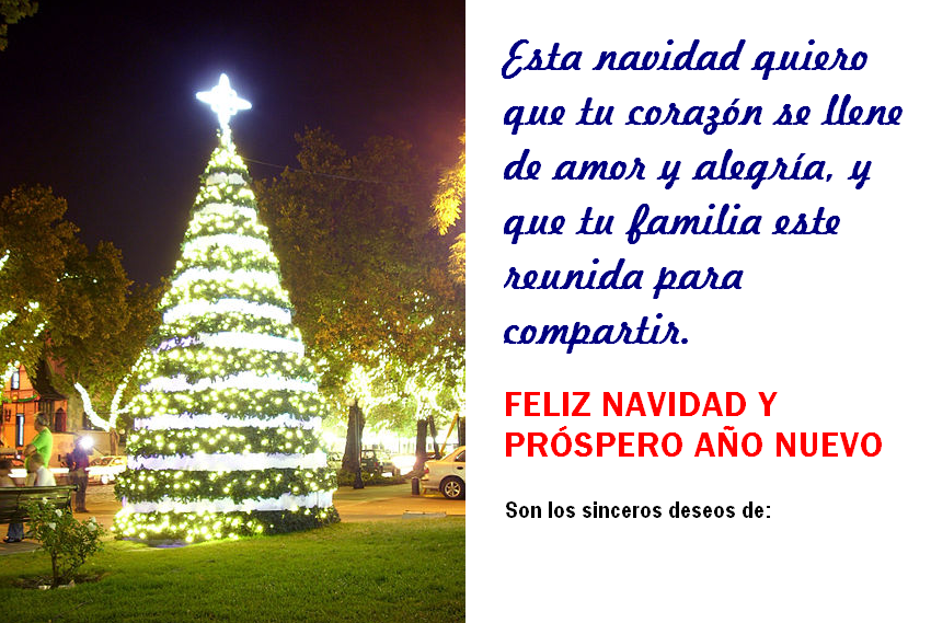 tarjeta navideña modelo 03