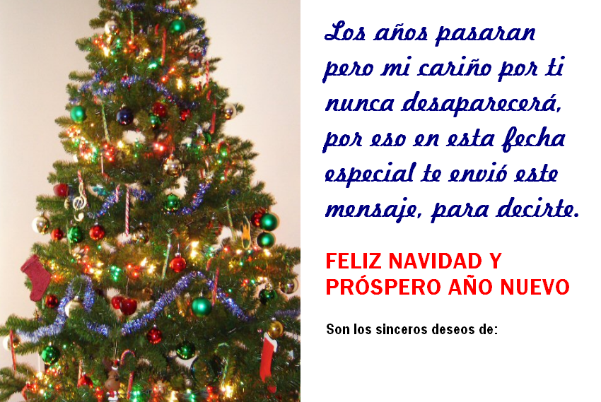 tarjeta navideña modelo 05