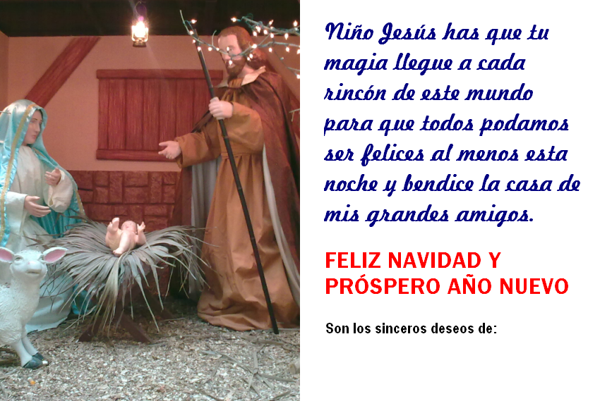 tarjeta navideña modelo 08